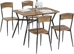Juego de mesa comedor mesa alta bar 4 sillas por 48.39€
