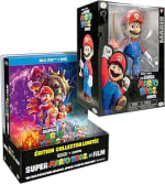 Film Super Mario Bros - Blu-ray + DVD + Figurine à 22,50€