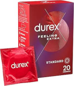 Lot de 20 Durex Préservatifs Feeling Extra à 13,82€