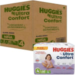 HUGGIES UltraConfort Etapa 4 180u para Niñas por $772 | Amazon