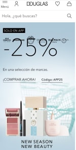 -25% de Descuento en Douglas.