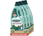 Desinfectante limpiahogar Sanytol pack de 4 unidades de 1.200 ml por 9,56€