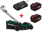Tondeuse sans fil + 2 Batteries + Chargeur double, 40 V à 159€