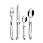Set Cubertería 24 Pzs Marfil Rústico Lou Laguiole por $21.990 en El volcan