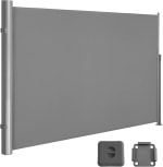 SONGMICS aluminium zijluifel, uitschuifbaar, 180 x 350 cm, voor €85,99