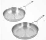 Demeyere Essential 5 Koekenpannenset roestvrijstaal, 2-delig, 20 & 24cm voor €119