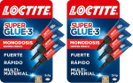 6 pegamentos Loctite Super Glue-3 Original Mini Trio por 7.48€