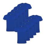 Roly Pack 10 Camisetas Básicas Azul por 17,22€