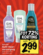 Alle Guhl Haar-verzorging voor €2,99 bij Vomar