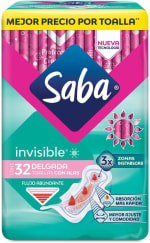 32 Pack Saba Toallas Femeninas Invisible Buenos Días con Alas por $32 | Amazon