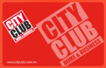 Cupón City Club: $100 de Descuento en Membresía