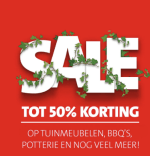 Tot 50% korting tijdens de sale bij Intratuin