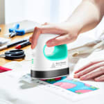 Mini Prensa de Calor Portátil 6.2x10.6cm Verde para Ropa y Manualidades por 14.99€