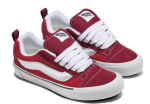 Sneakers Knu Skool - cuero vuelto - rojo por 39.99€