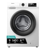 Lavadora HISENSE SERIES 1Q WF1Q9041BW (9 kg - 1400 rpm - Blanco) por 294€
