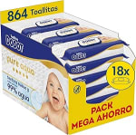 Dodot Toallitas Pure Aqua 864 Unidades por 21,06€