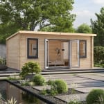 BillyOh Fraya Pent Log Cabin 4 x 2.5m – £1,667 + Free Shipping