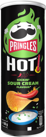 Pringles Hot Kicking Sour Cream 160g + reembolso 1,13€ por 2,14€
