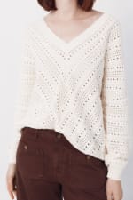 Cortefiel Jersey calado rayas por 8.99€.