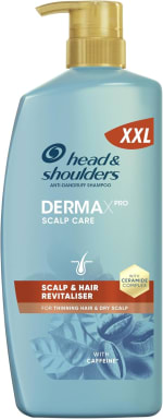 H&S DermaXPro Revitalizante Champú Anticaspa 800ml con Cafeína por 9.49€