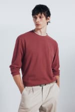 Camiseta de manga larga con doble melange para Hombre Springfield por 3.59€