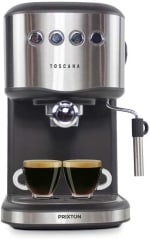 PRIXTON Cafetera Automática Toscana café Expresso y Adaptador Cápsulas por 68€