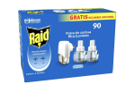 Raid eléctrico anti mosquitos comunes y tigre 90 noches con aplicador y 2 recambios