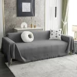 Fundas d/Sillón Medida Ajustable Cubre Sofa Az Gris 2 Cuerpos gris $15.990 MundoLider