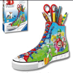 Ravensburger - Puzzle 3D Niños Portalápices Sneaker Super Mario 108 piezas por 8.99€