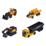 Majorette Volvo Construction, 4dlg. voor €10 bij Lobbes