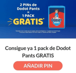 Gratis Dodot Pants pañal-braguita en Dodot