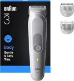 Afeitadora corporal Braun BodyGroomer Series 3 BG3530, 2 accesorios por 24.64€