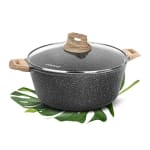 Cacerola Petra Eco Wood Antiadherente con Tapa para Inducción 32 cm por 29.99€