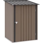 Cobertizo jardín 0,92 m² 100x103x160 cm caseta jardín metálica por 61.50€