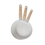 San Ignacio Acacia Juego de Sartenes Aluminio Forjado, 3 Pzs, Ø 18- 22-26cm a 19.99€