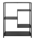 estantería de metal/negro de LIVARNO HOME ppor 21.99€