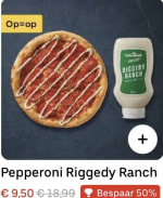 50% korting op vele pizza's van New York Pizza bij Uber Eats