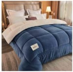 Manta gruesa lana de leche cachemira artificial por 31.29€.