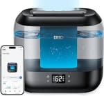 Dreo Humidificador inteligentes dormitoriode vapor frío de 4 litros por 49,99€