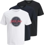 3-Pack Jack and Jones shirts maat XXL voor €18 bij Bol