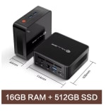 Mini PC MLLSE G1 Pro AMD Ryzen 7 5700U por 177€