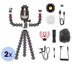 2x Joby GorillaPod Mobile Vlogging Kit voor €39,95 bij iBOOD