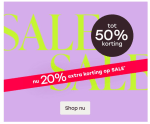 20% extra korting op alle sale-items bij Lucardi