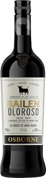 Vino DO Jerez Osborne Premium Oloroso Bailén - 1 botella 75cl por 4.59€
