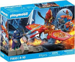 PLAYMOBIL Heroes 71833 Helden-drone tegen boze Ninja voor €18,75 bij Amazon