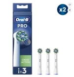 Lot de 6 brossettes Oral-B Pro Cross Action à 43,80€