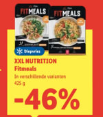 Diverse XXL Nutrition Fitmeals voor €3,49 bij de Lidl