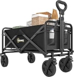 Outsunny 135L Folding Festival Trolley Cart – Amazon Deal £25.59