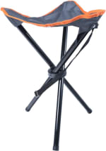 Milestone Camping Folding Tripod Stool, Camping, Garden, Fishing, Festivals, 80kg