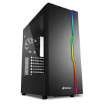 Torre PC Sharkoon RGB Slider ATX Cristal Templado USB 3.0 ARGB por 25.98€